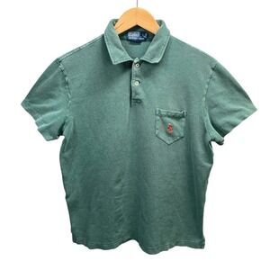 Vintage Polo Ralph Lauren Custom‎ Fit Polo Shirt Mens Large Preppy